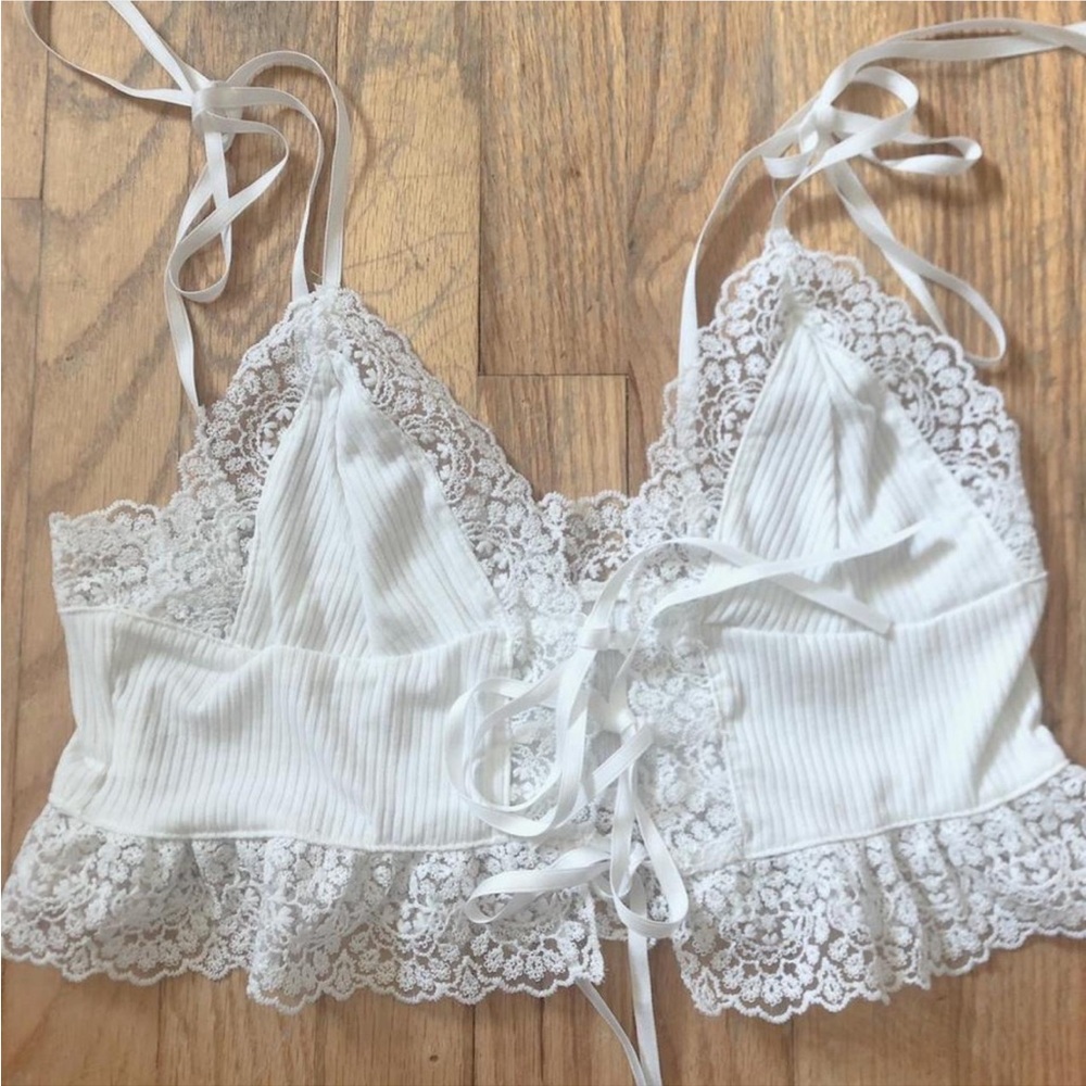 White Lace Bralette
